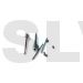 B130X18-S   Xtreme Productions Alu Canopy Mounts (Silver) 130X  